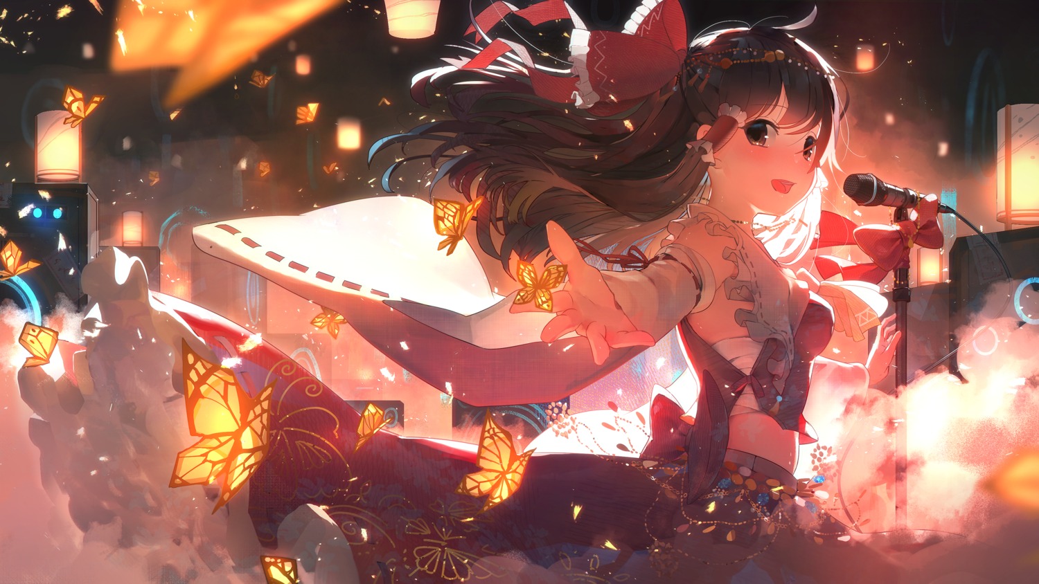 Reimu Touhou Wallpaper - Anime Wallpaper HD